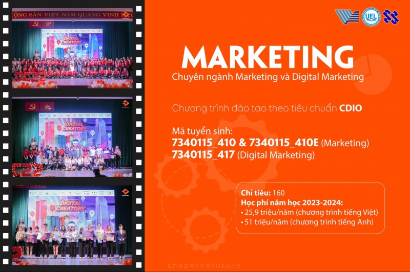 Chương trình đào tạo Marketing tại UEL được nhiều quan tâm